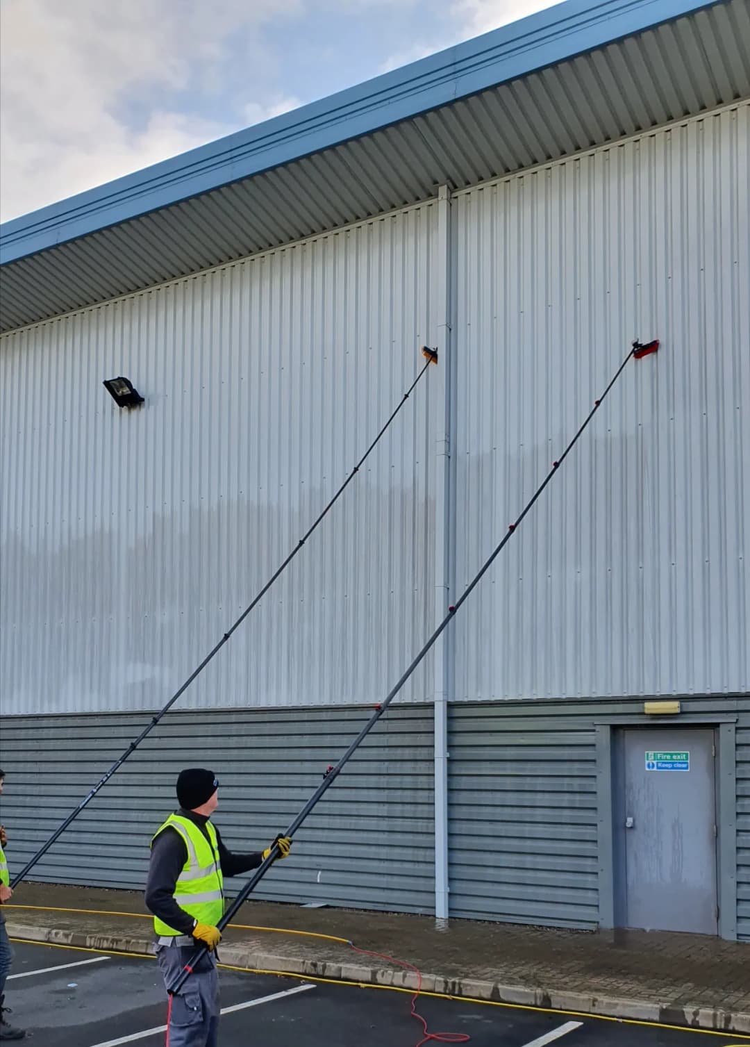 Factory Cladding Cleaning